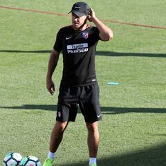 El Atlético prepara ya el estreno de Liga sin Filipe, lesionado