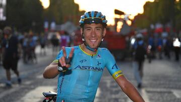 Omar Fraile tras la 21ª etapa del Tour de Francia