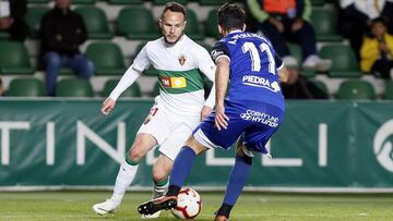 Iv&aacute;n S&aacute;nchez, jugador del Elche