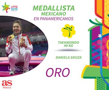 Los mexicanos ganadores del Oro en los Panamericanos 2019