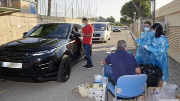 El Real Zaragoza se ha sometido esta ma&ntilde;ana en la Ciudad Deportiva a un nuevo PCR.