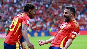Lamine-Carvajal, la conexión Barça-Madrid que disfruta España