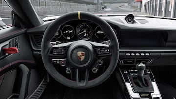 Interior de un Porsche