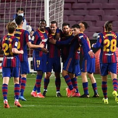 Messi dirige la caza