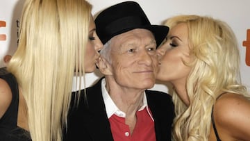 Hugh Hefner, fundador de la revista Playboy, muere a los 91 años.