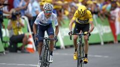 Nairo Quintana y Christopher Froome.