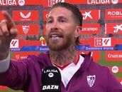El impasse de Ramos con un hincha en plena entrevista: pocas veces se ve algo así