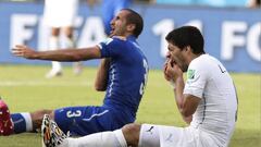 Suárez vs Chiellini, tercer asalto: ¿habrá mordisco de nuevo?