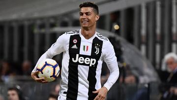 Cristiano Ronaldo con la Juventus.