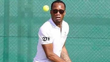 Drogba busca contrincante: "Djokovic, ahora voy a por ti"