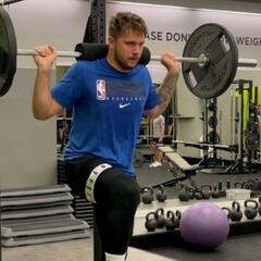 Luka Doncic breaking the physical stereotypes of a professional basketball player