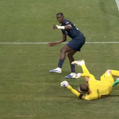 Terrible lesión de Musiala