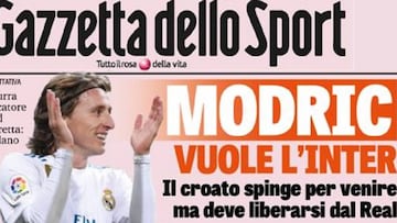 Real Madrid's Modric reportedly agitating for shock Inter move