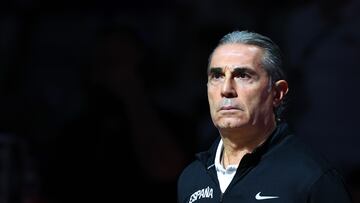 Sergio Scariolo, en el partido ante Italia.