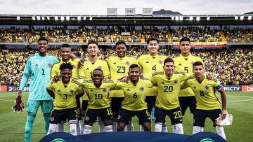 Selección Colombia Sub 20 que jugará el Mundial en Argentina