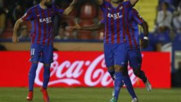 El delantero es el m&aacute;ximo goleador de la historia del Levante en Primera. 