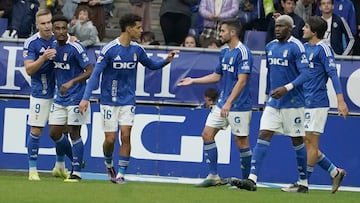 El Oviedo impone su ley: victoria ante un inocente Tenerife