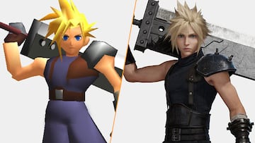 final fantasy vii psx ps5 comparativa