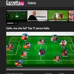 En Italia también indigna el 11 de la Euro: "¿Qué haces UEFA?"