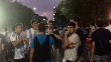 Así fue el ingreso al estadio a minutos del Argentina-Chile