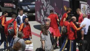 La Selección ya está en Donetsk