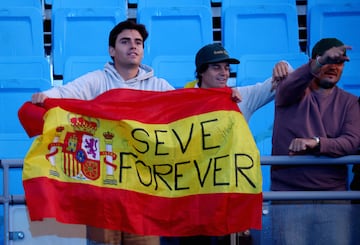 Severiano Ballesteros siempre presente entre los aficionados españoles al golf.