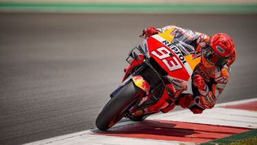 93 Marquez Marc (spa), Repsol Honda Team, Honda RC213V, action during the 2021 MotoGP Gran Prémio MEO de Portugal, Portuguese Grand Prix from April 16 to 18, 2021 on the Autódromo Internacional do Algarve, in Portimao, Portugal - Photo Studio Milagro / DP