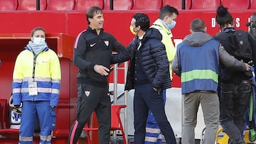 29/12/20  PARTIDO PRIMERA DIVISION 
 SEVILLA  -  VILLARREAL 
 SALUDO LOPETEGUI  UNAI EMERY