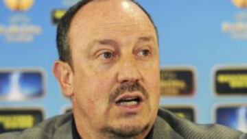 El entrenador español del Chelsea, Rafa Benítez.