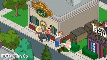 Captura de pantalla - The Family Guy Mobile Game (AND)