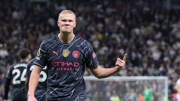 Haaland hace historia en la casa del Tottenham