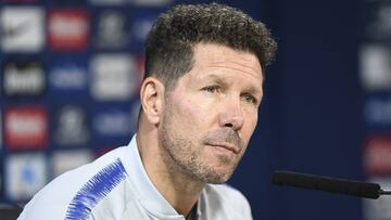 Simeone: "¿Lesionados? En todos los equipos hay lesiones"