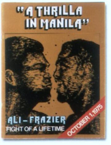 1 de octubre de 1975. 'A Thrilla in Manila'. Tercer combate entre Ali y Frazier. El dominio de Muhammad Ali y la gran resistencia de Joe Frazier pese al castigo recibido fueron los elementos que marcaron la pelea. Llegó el round 14 y el manager de Joe, Eddie Futch decidió que su boxeador no podía más y le dijo de manera contundente: “Todo terminó, nadie olvidará lo que hiciste aquí hoy”.
