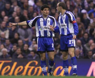 Jugadores que defendieron la camiseta del Málaga y el Madrid