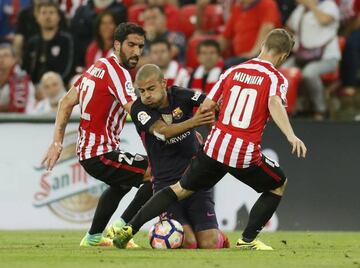 Rafinha made his first LaLiga appearance of the season during Barcelona's 1-0 win over Athletic on Sunday.