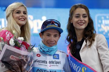 Giulio Ciccone del Trek-Segafredo fue el ganador de la etapa entre Lovere y Ponte di Legno. Richard Carapaz se mantiene como líder de la general.
