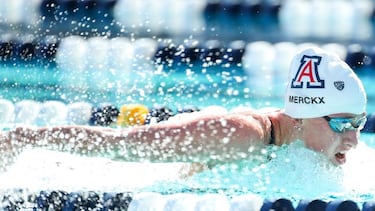 La nieta de Eddy Merckx, nadadora y posible olímpica