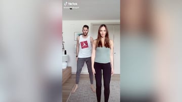 Al final se hace un experto... El ¨²ltimo baile de Rudy con su mujer