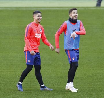 Multitudinario entrenamiento en el Wanda Metropolitano