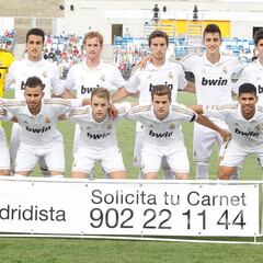 Morata-Joselu, juntos 13 años después de jugar en el Castilla 2010
