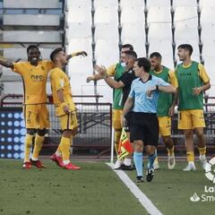 El Alcorcón, rey de Europa fuera de casa, detiene al Almería de Guti