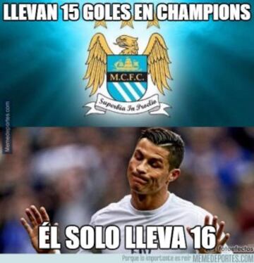 Los memes más divertidos del Manchester City vs Real Madrid