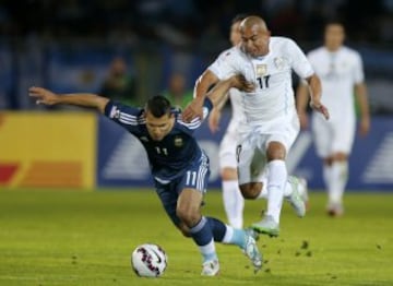 Argentina-Uruguay en imágenes