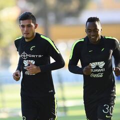 Pablo Aguilar celebra su cumpleaños con el América