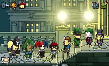 Scribblenauts y DC Comics se unen en un solo juego