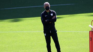 Sergio Pellicer, durante un entrenamiento.