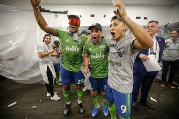 El festejo de Seattle en imágenes: Campeones del Oeste en la MLS