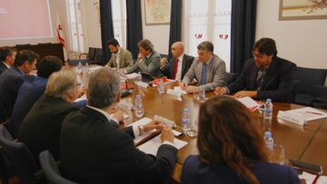 Reunión de Barcelona de la Unión de federaciones Deportivas Españolas.