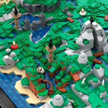 The Legend of Zelda Breath of the Wild LEGO