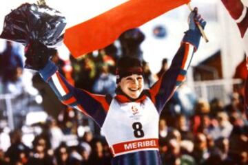 Blanca Fernández Ochoa es la primera española en conseguir una medalla olímpica en unos Juegos Olímpicos, un bronce en el eslalon gigante en Albertville 1992. Además consiguió cuatro victorias en la Copa del Mundo de esquí alpino, en eslalon gigante en Vail 1985, y en eslalon en Sestriere 1987, Morzine 1990 y Lech am Arlberg 1991.
